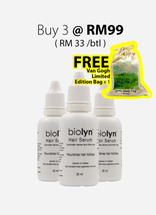 Biolyn Hair Serum 35ml x 3