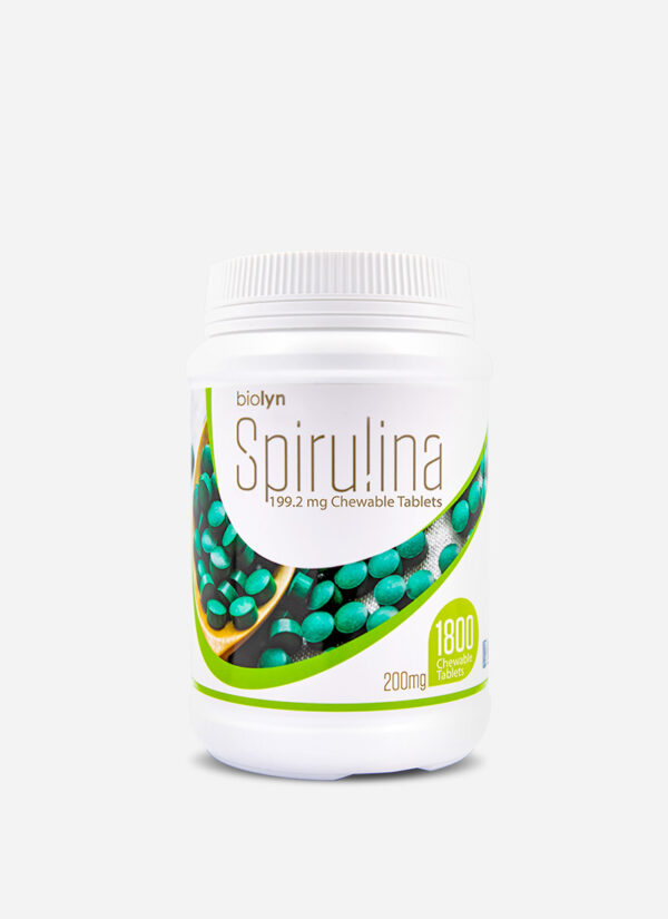Biolyn Spirulina 199.2mg Chewable Tablet (1800's)(EXP: Dec 27)