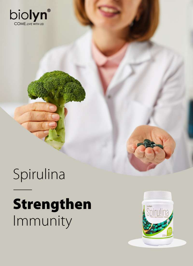 Biolyn Spirulina 199.2mg Chewable Tablet (300's) (EXP: Dec 27) - Image 4