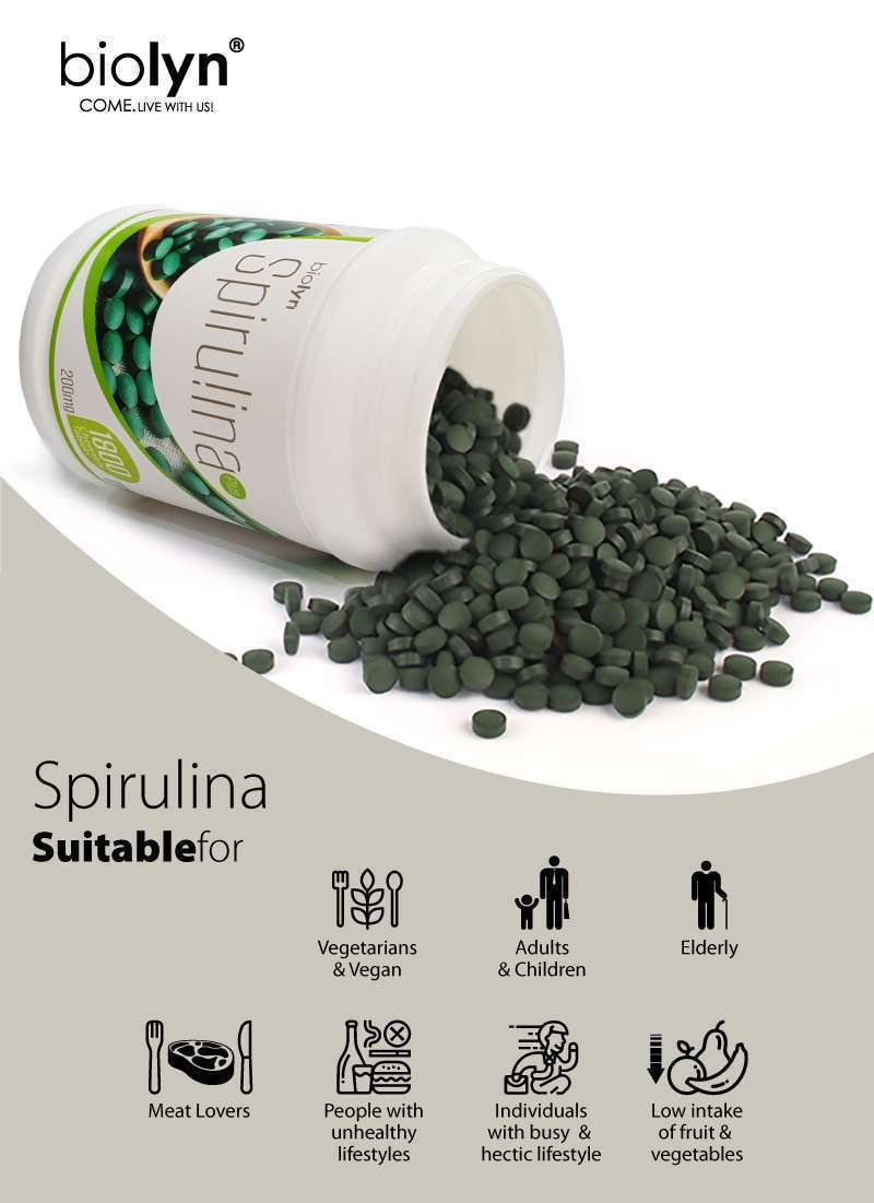 Biolyn Spirulina 199.2mg Chewable Tablet (300's) (EXP: Dec 27) - Image 14