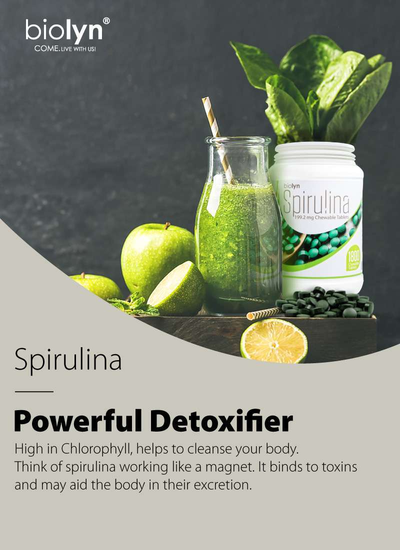 Biolyn Spirulina 199.2mg Chewable Tablet (300's) (EXP: Dec 27) - Image 9
