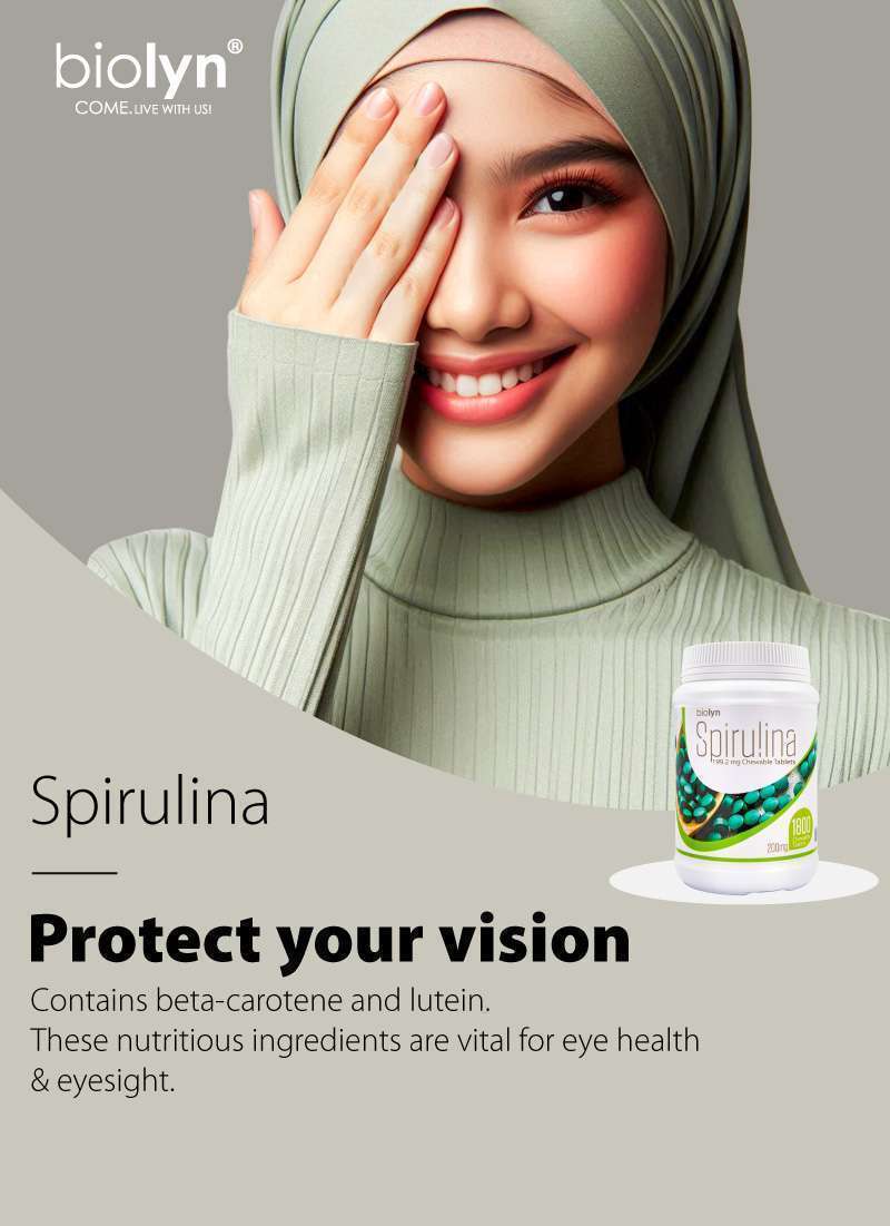 Biolyn Spirulina 199.2mg Chewable Tablet (300's) (EXP: Dec 27) - Image 10