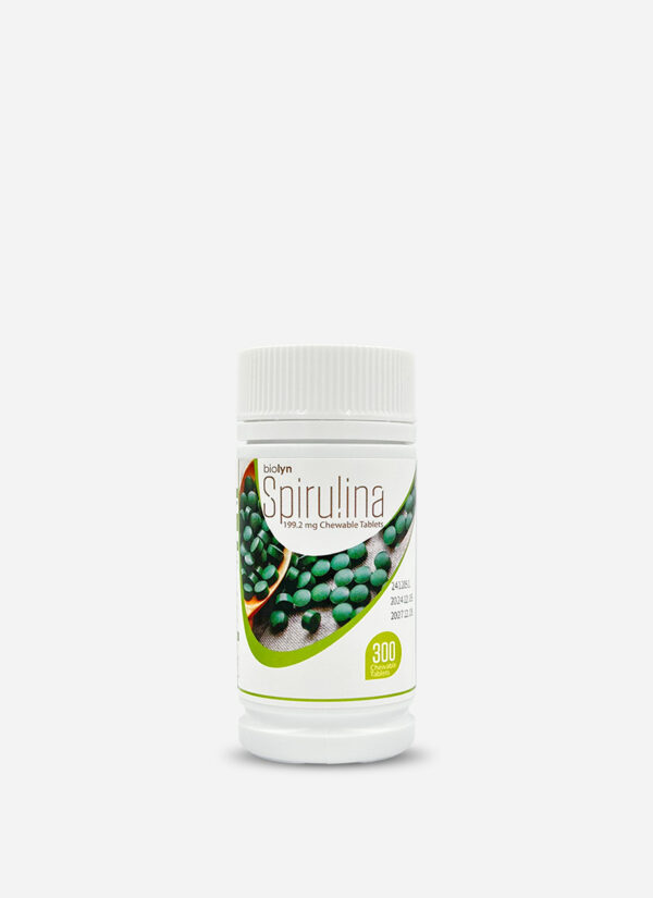 Biolyn Spirulina 199.2mg Chewable Tablet (300's) (EXP: Dec 27)