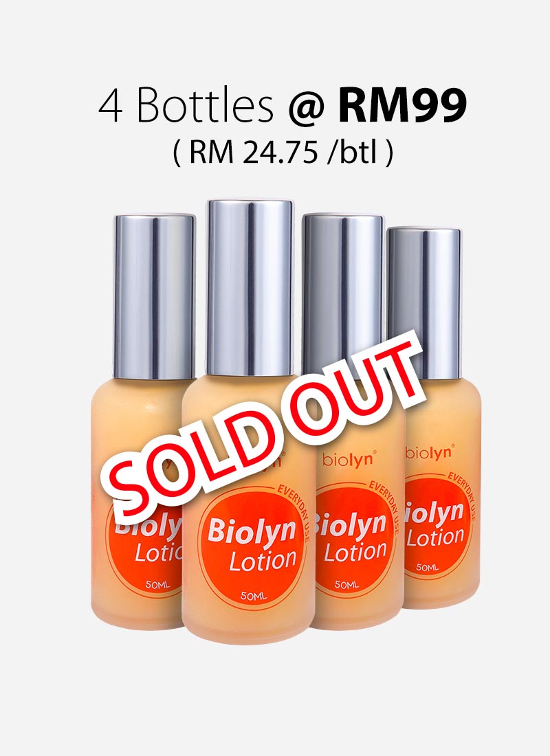 Biolyn Lotion 50ml x 4