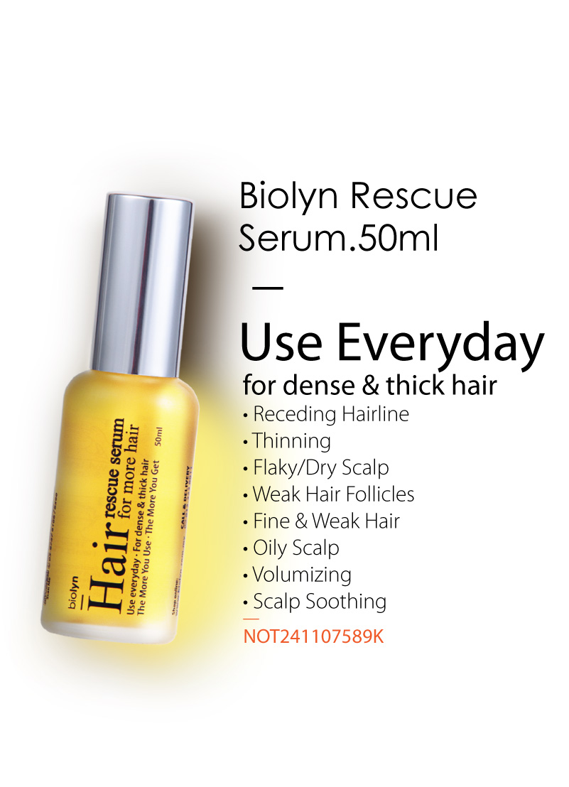 (Golden Combination) Biolyn Ice Spray 50ml / Biolyn Hair 50ml / Biolyn Skin 50ml + Biolyn Oil 5ml x 7 - Image 16