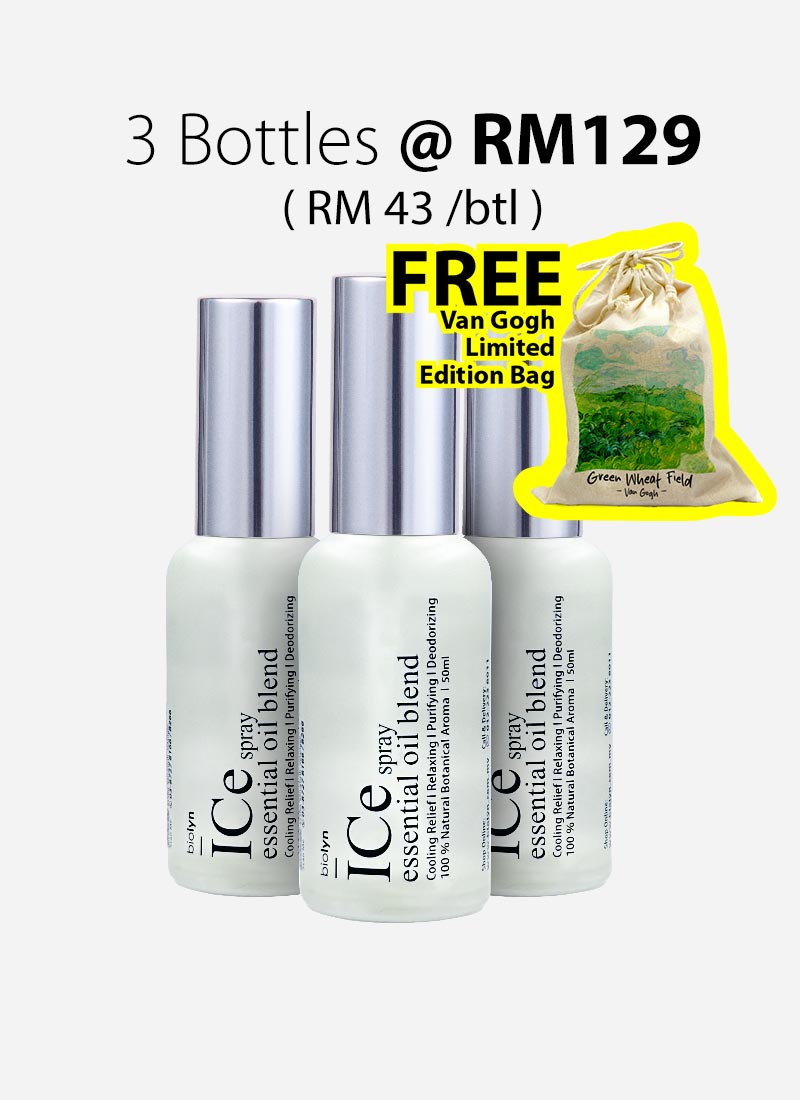 Biolyn Ice Spray 50ml x 3